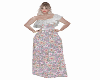 CONJUNTO ROSA Y FLORES
