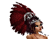 Red Carnaval Headress