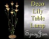 Deco Lily Table Lamp Pch