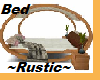 Bed~Rustic~
