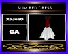 SLIM RED DRESS