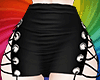 ! Kesha Laced blk Skirt