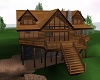 ^Mountain Log cabin