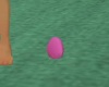 (W) Easter egg sm, pink