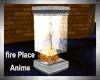 Fire Places Silver Anime