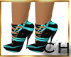 CH-Sue Teal Shoes