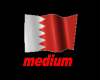 Bahrain Flag / Medium