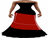 Red/Black LP Gown