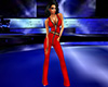 TEXAS CATSUIT RED RLS