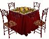 (DR) Red and Gold table