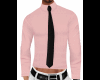 Shirt And Tie PInk