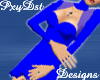 PD Blue Cocktail Dress