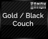 MK| Dj Couch Gold/Black