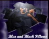 Blue & Black pillows