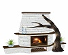COUNTRY WHITE FIREPLACE