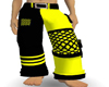 yellow cargos pants