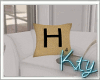 K. Scrabble Pillow; H 