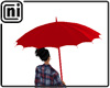 [ni] red umbrella 6pose