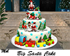 Big Santa Christmas Cake