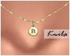 |K Tiny Necklace B