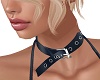 Tany Denim Belt Choker