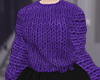 Purple Fall Sweater