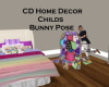 CD Home Decor Bunny Pose