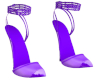 Danielle Purple Heels
