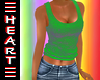 TANK iridescent green