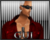[G] RED Muscle Shirt lon