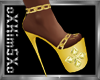 ❤ Yellow Sexy heels