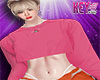 K* Crop Sweater Pink