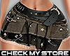 ð Leather mini skirt