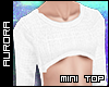 A| Mini Sweater - White