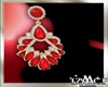 AC! Earring XOXO Red