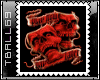 skulls big stamp