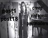 creep vintage postmodern