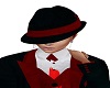 STEM Black red tux hat