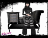 Goth/ Vamp Little Sofa