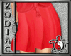 Waterfall Red Skirt
