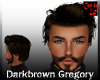 Dark Brown Gregory Hair