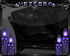 -V- PVC and Suede Couch