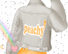 peachy jean jacket