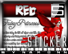 [S] FP Sticker Red