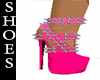 PINK SPIKE SHOES