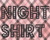 Plaid Night Shirt