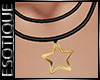 |E! Gold Star Necklace