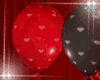 Balloones W roses