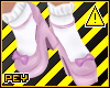 [HP] Pink Heels + Socks