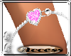Silver Pink Bracelets